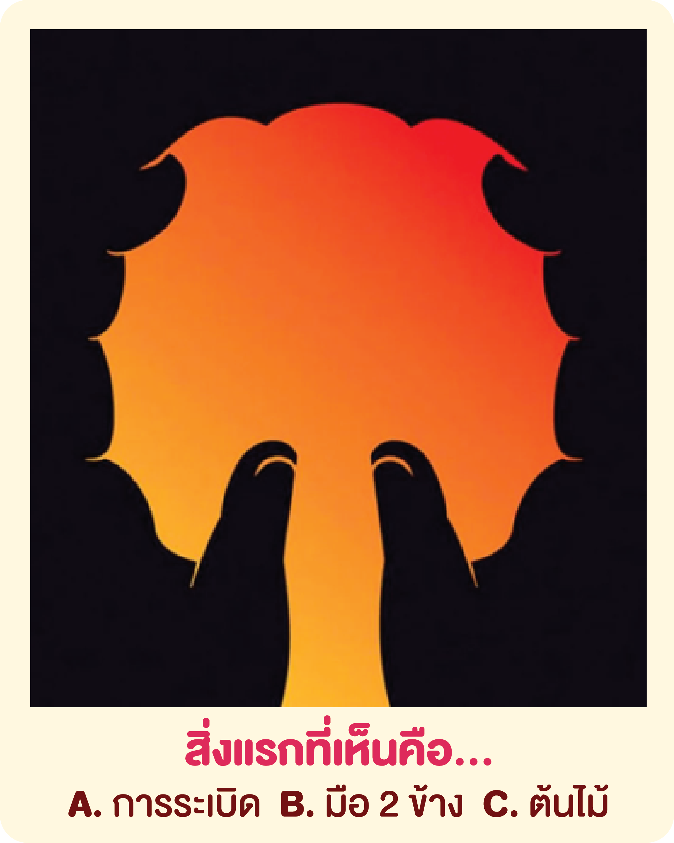 ตัวตนลึกๆ เป็นยังไง ทายได้จากสิ่งแรกที่เห็น!